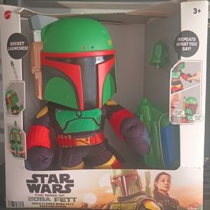 Plush Boba Fett voice cloner